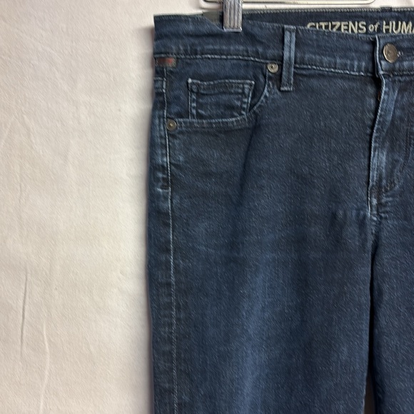 Citizens of Humanity Women’s Ava Low Rise Straight Leg Jeans Ankle Fray Size 31 - Picture 7 of 11